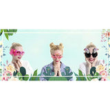 Luau Party Sunglasses - 9 Pairs Funny Hawaiian Glasses, Tropical Fancy Dress Props, Fun Summer Kids Party Favors, Beach Themed Party Supplies Decoration