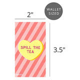 Mini Millennial Conversation Heart Valentines (Set Of 24, Wallet-Sized Cards) For Valentine'S Day