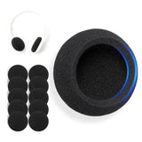 5 Pairs Foam Ear Pads Cushion 60Mm For Sony Mdr-Nc5, Mdr-027, Mdr-023, Mdr-210, Dr-Bt101, Mdr If 120 Headphone, Logitech H800, H111, H330, H340 & More, 4-5Mm Thickness High Density Earpads