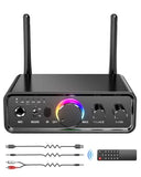 Bluetooth 5.3 Audio Transmitter Receiver for TV Home Stereo, high-Fidelity Wireless Bluetooth Low-Latency and HD Audio Adapter, Supporting USB, RCA,