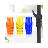 50 Pcs Cat5 Cat5E Cat6 Strain Relief Boot, Rj45 Plug Connector Cover Modular N