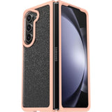 Peach and Clear OtterBox Galaxy Z Fold5 Thin Flex Series Phone Case