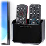 Universal Remote Control Holder Wall or TV Mount Large Black