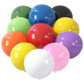 15 Pcs 18" Assorted Party Balloons Colorful Latex for Garland & Arch Decorations