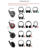 Ear Pads Compatible With Bmw Infrared Headphone, Buick Enclave, Ford Taurus, Subaru Tribeca, Volvo Xc70 Xc90, Cadillac Escalade Teardrop Ir Headphone For Car Dvd Headset Foam Cushion 3 Pairs