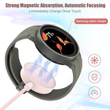 2 in 1 for Watch Charger, 25W USB C Fast Charger Compatible with Galaxy Watch 8/8 Classic/Ultra/7/6/6 Classic/5 Pro/5/4/4
