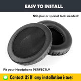 Replacement Earpads Cushion Compatible With Panasonic Rp-Wf830/Panasonic Rp-Wf820 Headphones Ear Pads With Softer Protein Leather/Memory Foam