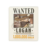 My Time At Sandrock Desk Mat, Logan Wanted Poster Mouse Pad Gaming Mousepad 9.8X11.8 Inches