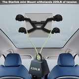 Starlink Mini Mount/mini X for Car, Suction Cup Mount 360° Adjustable - Compatible with Starlink Mini Roof/Windshield/Sunroof - Secure Stable