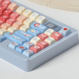 Pbt Rose Keycaps Set Ure Profile 156 Keys Custom Dye-Sublimation Keyboard Keyc
