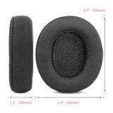 Hesh 3 Upgrade Ear Pads Ear Cushions Replacement Compatible With Skullcandy Crusher Wireless/Crusher Anc/Evo Hesh Anc/Evo Hesh 3 Wireless/Venue Wireless Anc Headphone Fabric Earpads