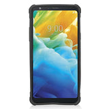 - for LG Stylo 5 (2019), Stylo 5X, Stylo5+ Plus, LM-Q720, LM-L722DL - Hybrid Phone Case with Stand + Tempered Glass Screen Protector - ST3 Navy Blue