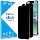 [2-Pack Privacy Screen Protector Designed for iPhone 17e / iPhone 16e Tempered Glass, Anti Spy, No Bubbles, Anti Scratch, Easy to Install