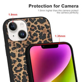 2 Pack For Iphone 13/Iphone 14 6,1'' Cheetah Print Cases, Cute Luxury Leopard Print Pattern Design Cases For Women Men Girls, Fashion Retro Shockproof Anti Scratch Protection Silicone Soft Tpu Cover