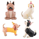 4 Pcs 4D Standing Pet Dog Foil Balloons Cute Puppy Balloons for Baby Showers