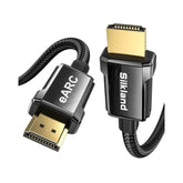 8K Hdmi Arc/Earc Cable 2.1 For Soundbar 6Ft, 8K@60Hz, 4K@120Hz High Speed Hdmi