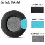 Ear Pads Ear Cushions Memory Foam Replacement Compatible With Pioneer Se-Mj553Bt Se Mj553Bt Headphone Velour Earpads