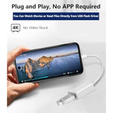 Apple Usb-C To Usb Adapter 2 Pack, Mfi Certified Type-C To Usb 3.0 Otg Cable Compatible With Iphone 16/15, Macbook Pro Air, Ipad Pro/Air, Imac, Surface, Galaxy S24 And More (2-Pack)