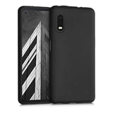 Samsung Galaxy Xcover Pro Case Compatible with kwmobile - Soft Slim Protective TPU Silicone Cover in Black Matte