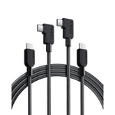 Anker USB C Cable Right Angle, 240W 2-Pack 6 ft USB C to USB C Cable, 90 Degre