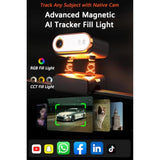 Hohem iSteady M7 Gimbal Stabilizer for Smartphone, Magnetic AI Tracker Fill Light, Detachable Touchscreen Remote Controller, Built-in Extension Rod, 500g Payload Gimbal Stabilizer for iPhone Android