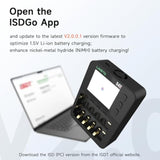 C4Evo 6 Slots 36W Smart Battery Charger, With Lcd Display,Type-C Qc3.0 Output For Aa Aaa Lithium Li-Ion Lifepo4 Ni-Mh