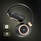 Active Noise Cancelling Headphones, 100H Playtime Headphones Wireless Bluetooth, Bluetooth Headphone With Mic, Over Ear Wireless Headphone With Deep Bass,Fast Charging For Travel