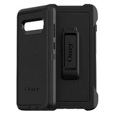 OtterBox Galaxy S10+ Defender Series Case - Black, Rugged & Durable, with Port Protection, Includes Holster Clip Kickstand