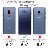 For Samsung Galaxy Note 9 Case,Dropproof Shockproof Heavy Duty Protective For Samsung Note 9 Case, 6.4 Inch(Black)