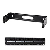 Cable Matters UL Listed Rackmount or Wall Mount 48 Port Network Patch Panel (C