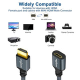 Hdmi Male To Mini Hdmi Female Adapter Cable, Male Hdmi To Female Mini Hdmi Cab