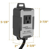 120V Wireless Remote Control Dust Collector Starter Outlet Switch (Battery Included), Pta09