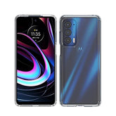 Slim Shockproof Protective Cover For Motorola Moto Edge 2021 - Crystal Clear Tpu Bumper Case