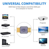 8K Hdmi Extender, Hdmi 2.1 90 Degree Adapter, Right Angle Hdmi Extension Adapt