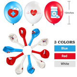 50 Pcs Nurse Balloons 12 Inch CNA Week Balloons Doctor Medical Party Decorations Appreciation Gift for BSN RN LPN Graduation Hospital Themed Birthday Retirement Party Supplies