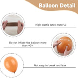 Cheetah Print Balloons, 52 Pcs Black Brown Balloons, Black Brown White Cheetah Theme Balloons, Animal Party Decorations For Birthday Baby Shower Animal Leopard Themed Party Decoration