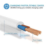 Dc Charging Cable, 2.5Mm Massager Charger Cable Charger Replacement 2.7Ft Dc Charging Cable Fast Usb Charger Cord Replacement, 2 Pack