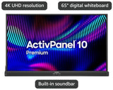 Promethe Activpel 10 Premium 75" High Specification Digital Whiteboard For Office Or Classroom, 4K Uhd, Os Flexible Device, Pel Included, 3 Year Onsite Support