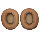 Replacement Protein Leather Earpads, Soft Pu Leather Ear Pads Cushions For Skullcandy Crusher Wireless Crusher Evo Anc Hesh 3.0 Over-Ear Headphones (Tan)