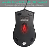 Wired Usb Mouse With 6-Foot Cord, 1200 Dpi, Right Or Left Hand Use, Ergonomic Design, Black