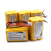 (5-Pack) 4.8V 800Mah Ni-Cd Battery Pack Replacement For Emergi-Lite Bl93Nc487, Exit Light Co Baa-48R, Interstate Nic0186, Dantona Custom-43, Osi Osa-126, Lithonia Elb-Cs06 Emergency Exit Lights