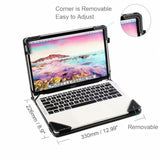 Protective Laptop Case Cover Compatible With Microsoft Surface Laptop 2025 13 Inch Notebook Pc Stand Carry Case Sleeve, Not For Surface 2024