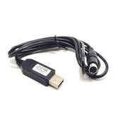 Usb To Mini Din 8Pin Male Connector Straight With Rs232 Usb Ct-62 Cat Data Cable 1.8 Meter