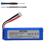 High Capacity 3200mAh Battery + Tools for JBL Flip 3 JBLFLIP3GRAY Portable Bluetooth Speaker fits JBL GSP872693,P763098 03