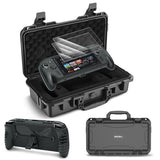 Carrying Case for Rog Xbox Ally X/Rog Xbox Ally 2025, 3 IN 1 Accessories Bundle Include Waterproof Hard Case, Protective Cover Case with Stand and