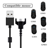 Usb Charger Replacement For Logitech G703 G903 Gpro G560 Wireless Gaming Mouse Charging Cable