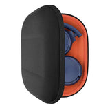 Geekria Shield Headphones Case Compatible with JBL Tune 660NC/560BT/510BT/500BT, Jr 310BT, Replacement Hard Shell Travel Carrying Bag with Cable Storage (Black)