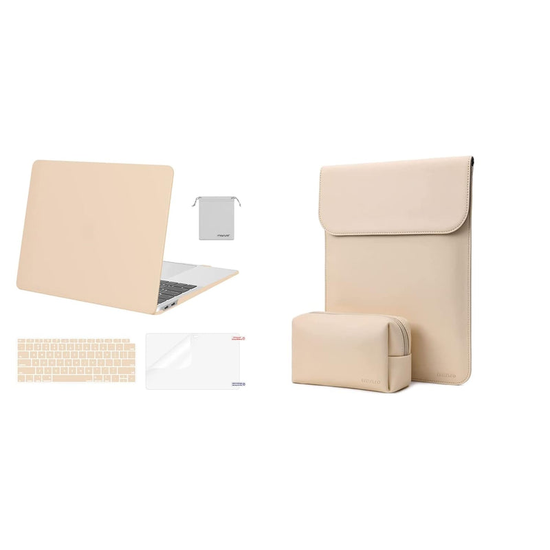 MOSISO Compatible with MacBook Air 13 inch Case 2022, 2021-2018 A2337 M1 A2179