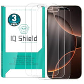 Glass Screen Protector Compatible With Iphone 16 (3-Pack)(Case Friendly) Clear Tempered Ballistic Glass Hd And Transparent Shatter-Proof Shield, 99% Touch Accuracy