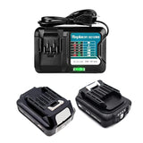 12V 2.0Ah Replacement Battery For Makita Bl1021B Bl1041B Bl1020B With Charger Dc10Wd For Dmr107 Dmr108 Dmr200 Tm30D Tm30Dz Tm30Dsaex1 Tl064D Tl064Dz Td110D